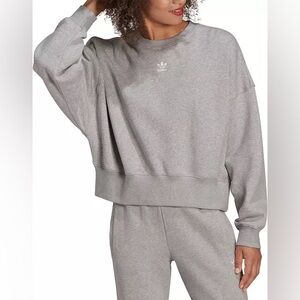 Adidas Originals Women’s Adicolor Essentials Fleece Crew Sweatshirt